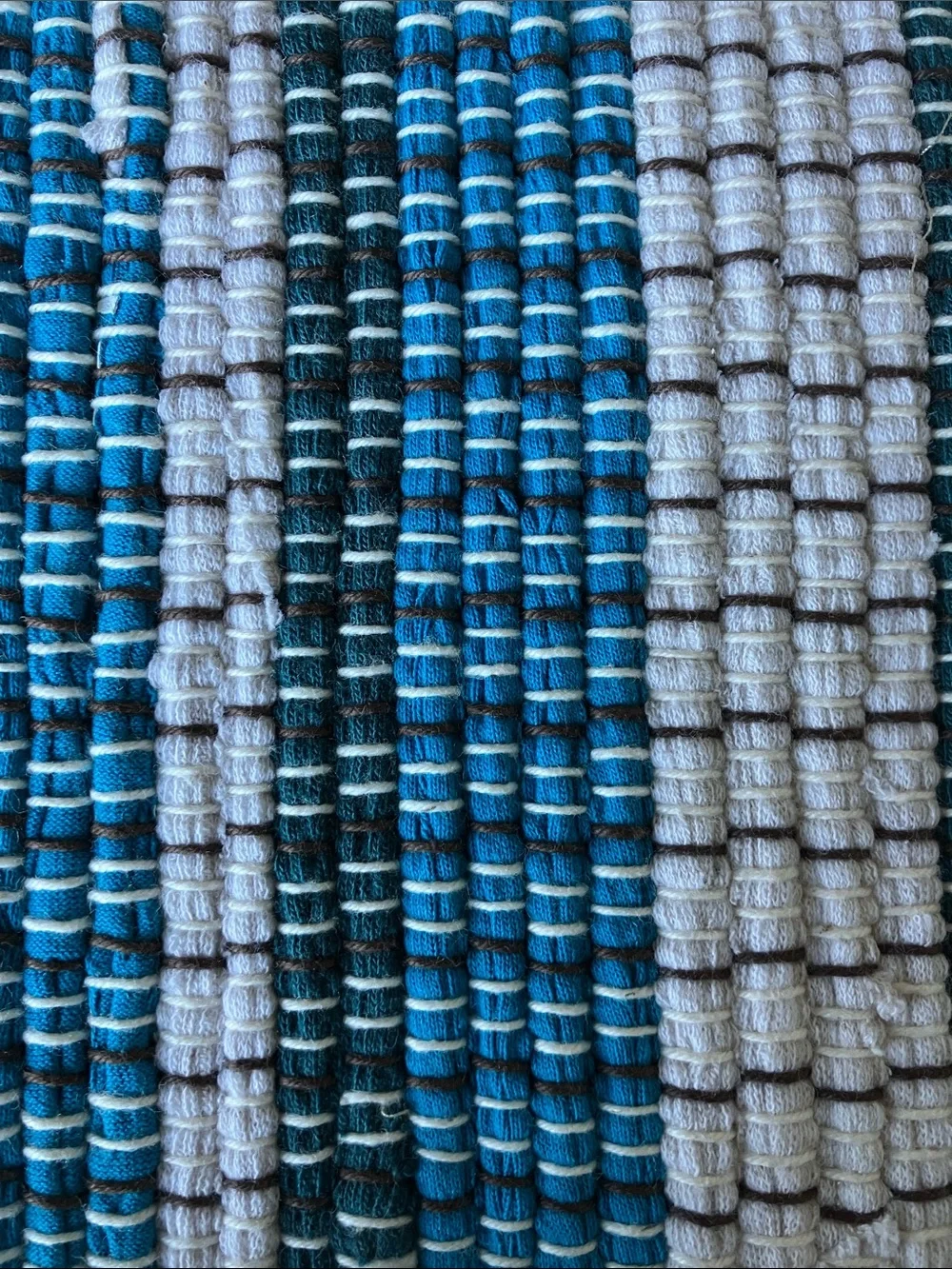 Handmade rag rug